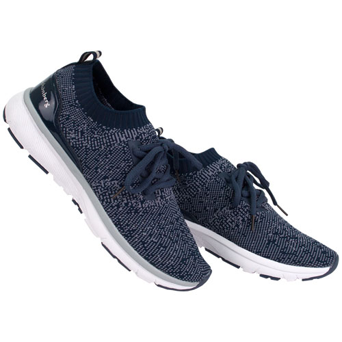 KNIT SHOES-Navy MEN DLY202